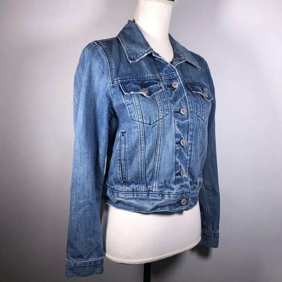 LEVI Strauss & Co Denim Jeans Jacket - Picture 9 of 16